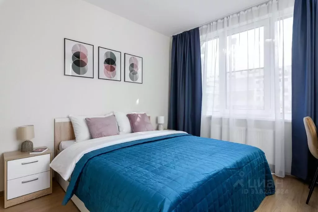1-к кв. Санкт-Петербург наб. Черной речки, 3к2 (40.0 м) - Фото 1