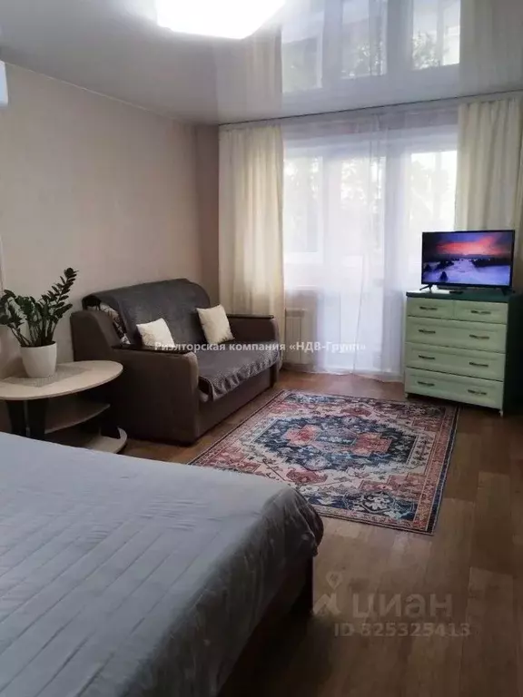 1-к кв. Хабаровский край, Хабаровск ул. Лермонтова, 1В (35.0 м) - Фото 2