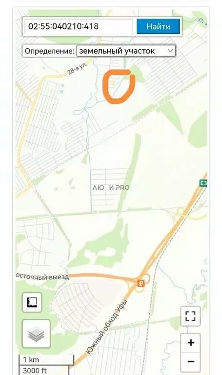 Участок в Башкортостан, Уфа Самишки ТСН, 404 (8.0 сот.) - Фото 1