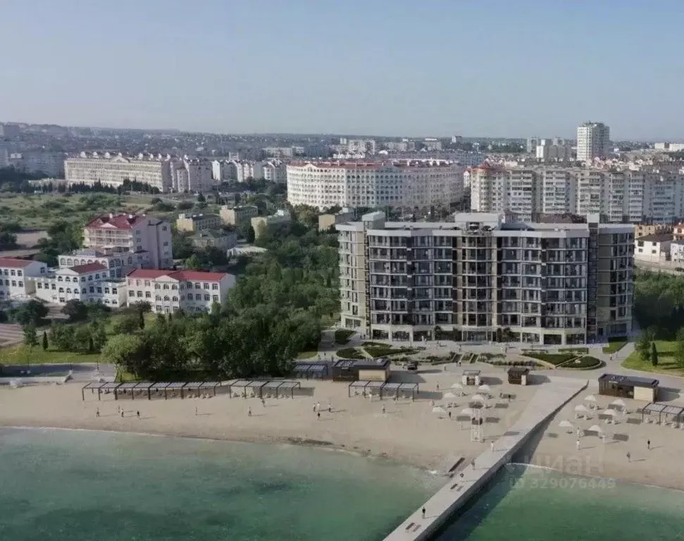 1-к кв. Севастополь ул. Пляж Омега, 39с1 (72.4 м) - Фото 2