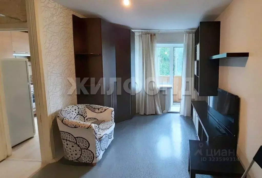 1-к кв. Новосибирская область, Новосибирск ул. Блюхера, 45 (31.1 м) - Фото 2