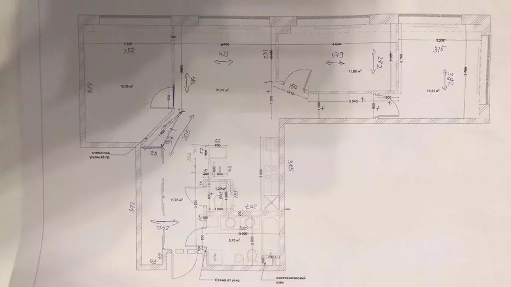 4-к кв. Москва проезд Серебрякова, 11к1 (96.0 м) - Фото 2
