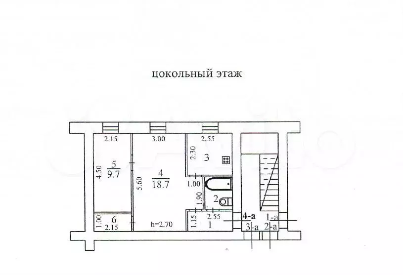 2-к. квартира, 42,4 м, 1/4 эт. - Фото 0