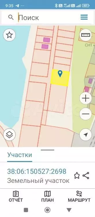 Участок 10 сот. (ИЖС) - Фото 1