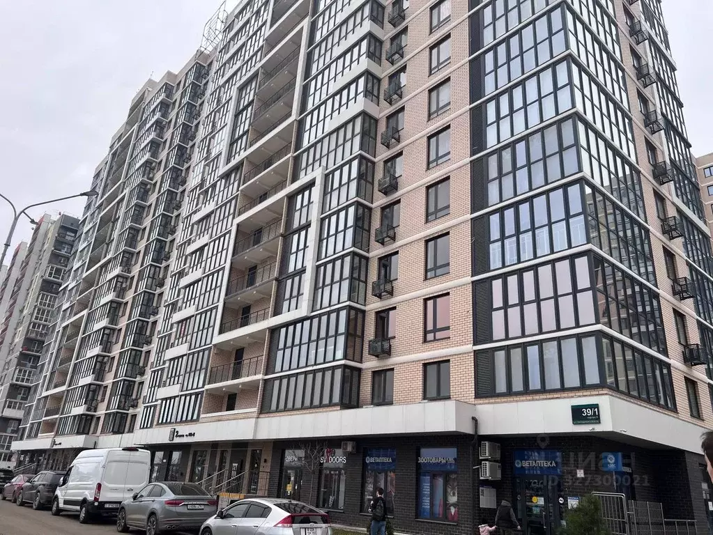 1-к кв. Краснодарский край, Краснодар ул. Западный обход, 39/1к6 (35.4 ... - Фото 1