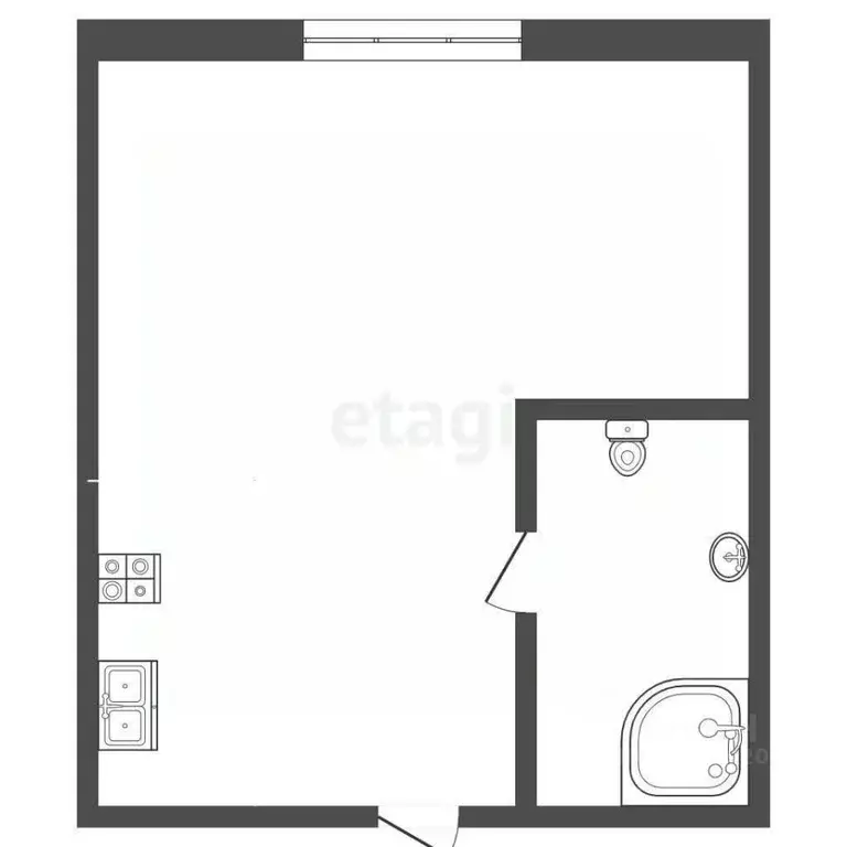 Студия Ярославская область, Ярославль ул. Воинова, 8 (19.3 м) - Фото 2