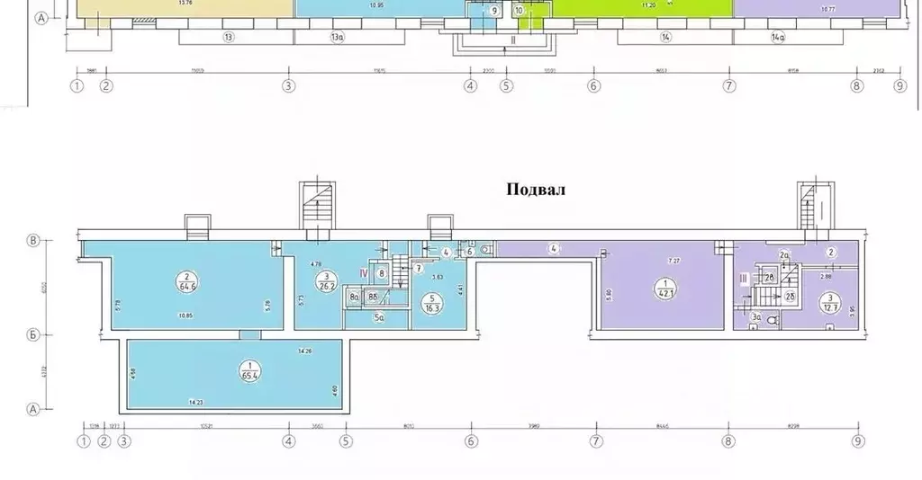 Помещение свободного назначения в Москва Ленинский просп., 77к1 (272 ... - Фото 2