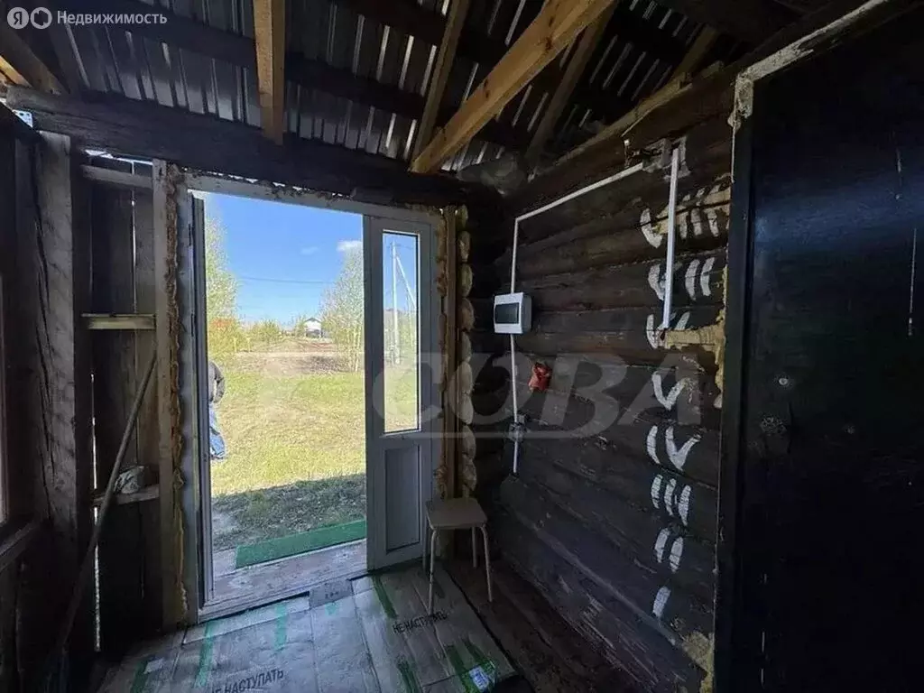 Дом в Тюменский муниципальный округ, деревня Есаулова (27 м) - Фото 1