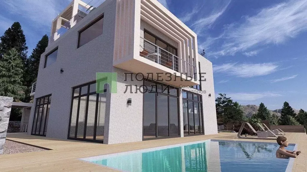 Дом в Крым, Ялта муниципальный округ, Краснокаменка пгт пер. Фрунзе, ... - Фото 1