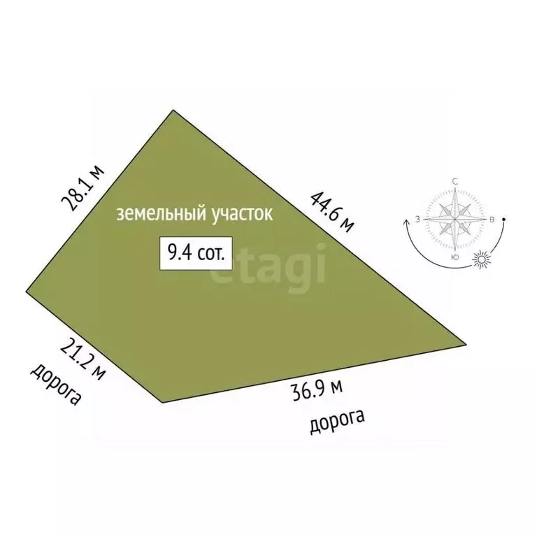 Участок в Кемеровская область, Кемеровский муниципальный округ, с. ... - Фото 2