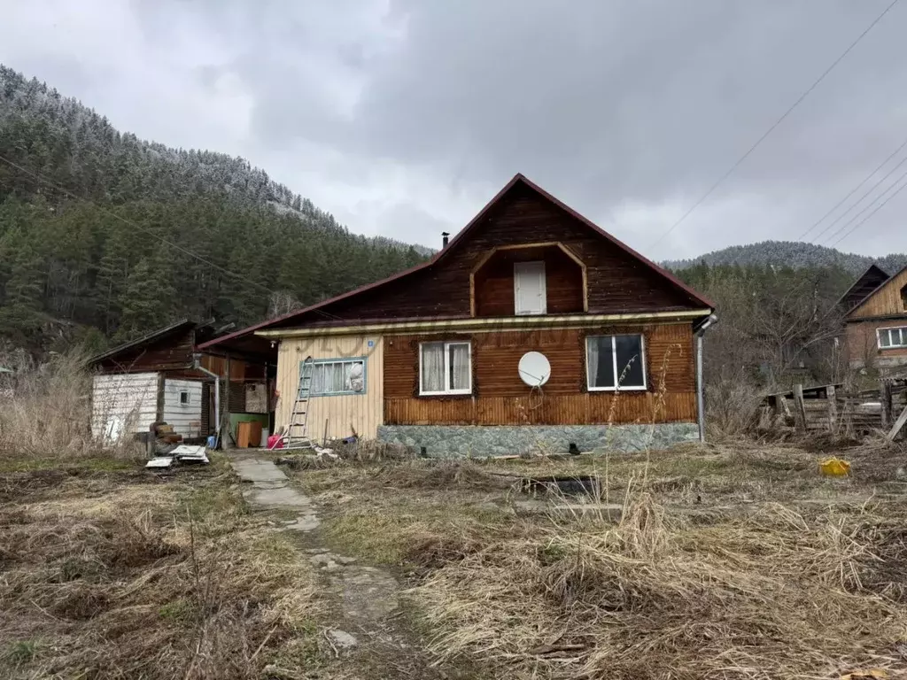 Дом в Алтай, Майминский район, с. Усть-Муны Школьный пер. (60 м) - Фото 1