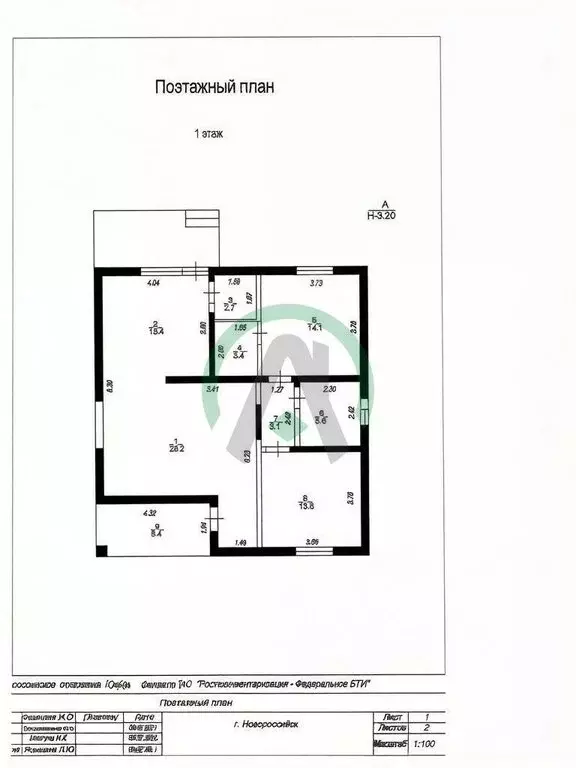 Дом в хутор Семигорский, улица имени Тамары Гарбузовой, 3А (90 м) - Фото 1
