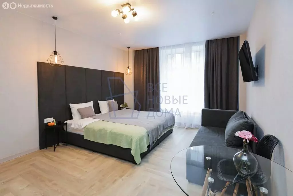 Квартира-студия: Новосибирск, улица Маковского, 4 (28 м) - Фото 0