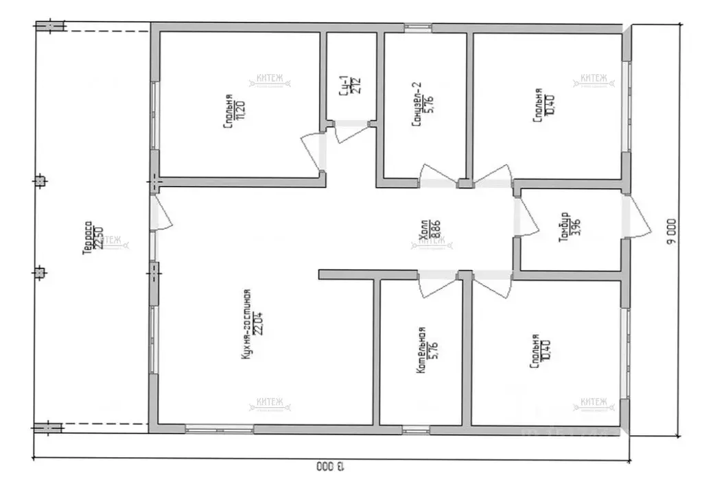Дом в Калужская область, Калуга ул. Кемеровская (103 м) - Фото 2