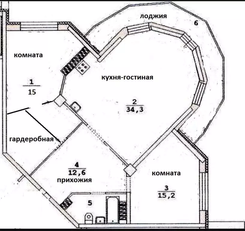 3-комнатная квартира: Екатеринбург, улица Краснолесья, 26 (92 м) - Фото 0