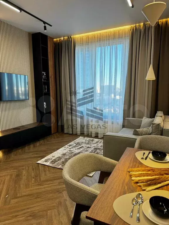 1-к. квартира, 40 м, 11/41 эт. - Фото 1