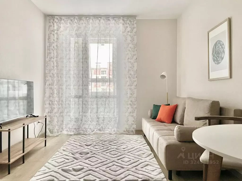 1-к кв. Нижегородская область, Нижний Новгород ул. Родионова, 31 (41.9 ... - Фото 1