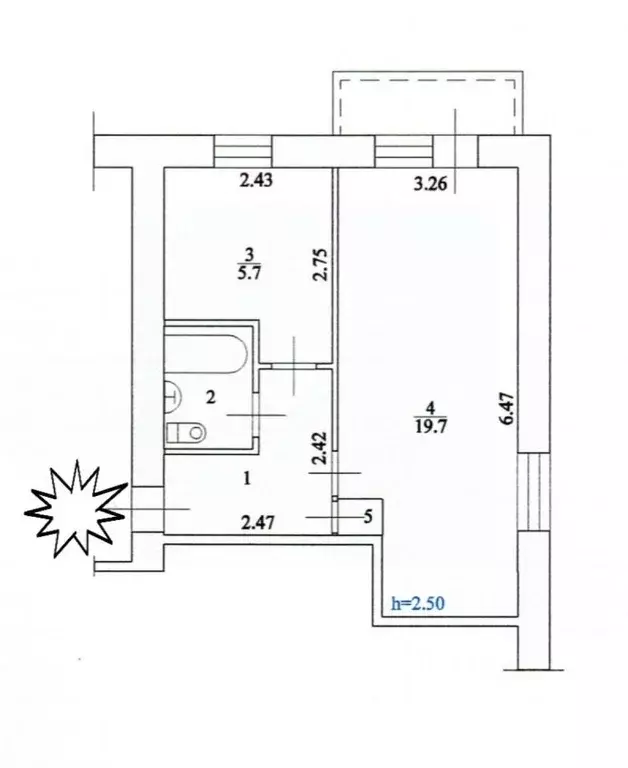1-к кв. Волгоградская область, Волжский ул. Наримана Нариманова, 11 ... - Фото 2