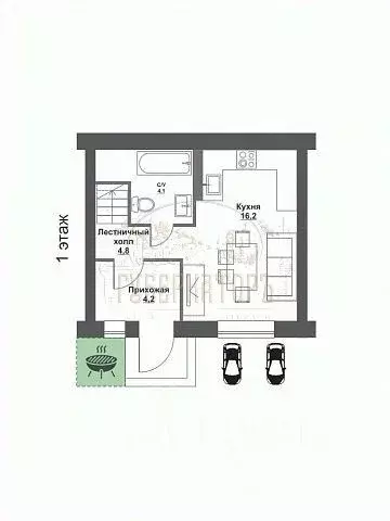 Таунхаус в Тверская область, Калининский муниципальный округ, д. ... - Фото 2