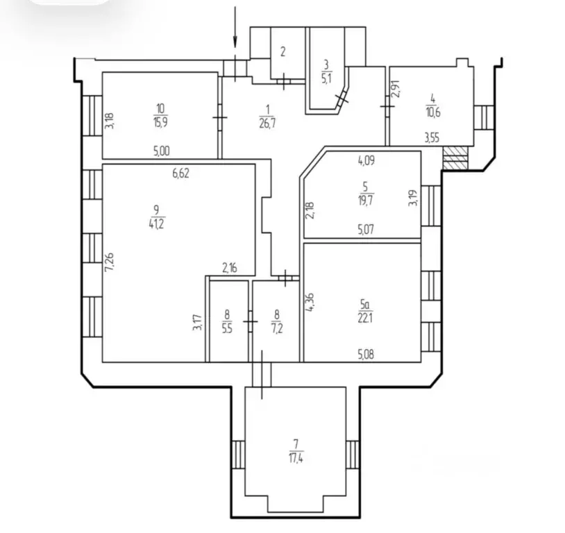 Офис в Москва Яузский бул., 13 (171 м) - Фото 2