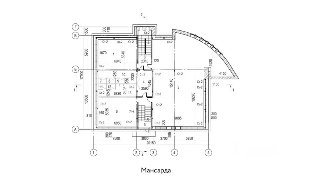 Офис в Москва Варшавское ш., 5К1 (1097 м) - Фото 2