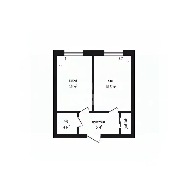 1-к кв. Дагестан, Дербент пер. Карла Маркса, 98к1 (41.0 м) - Фото 2