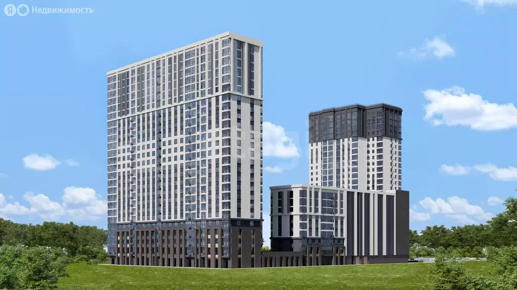 Квартира-студия: Тюмень, Одесская улица, 7к1 (28.93 м) - Фото 1