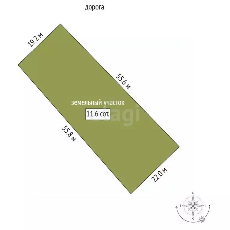 Участок в Саха (Якутия), Якутск Баал Заимката тер.,  (11.6 сот.) - Фото 2