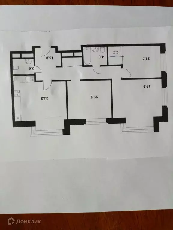 Продаётся 3-к квартира, 90.9 м - Фото 1