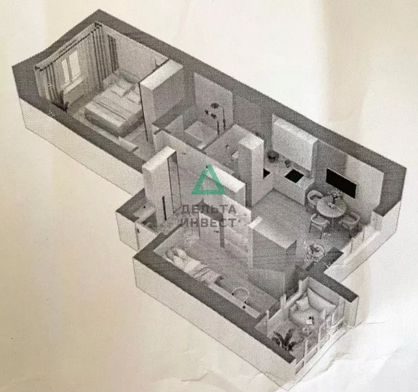 3-к кв. Башкортостан, Уфа ул. Степана Кувыкина, 45 (56.62 м) - Фото 2