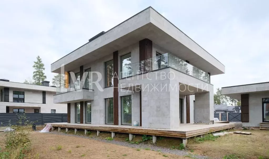 Коттедж в Ленинградская область, Выборгский район, Первомайское с/пос, ... - Фото 1