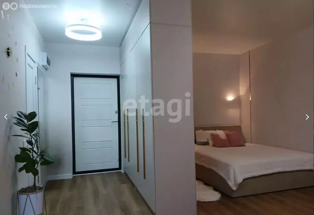 Квартира-студия: деревня Кисловка, микрорайон Левобережный, улица ... - Фото 2