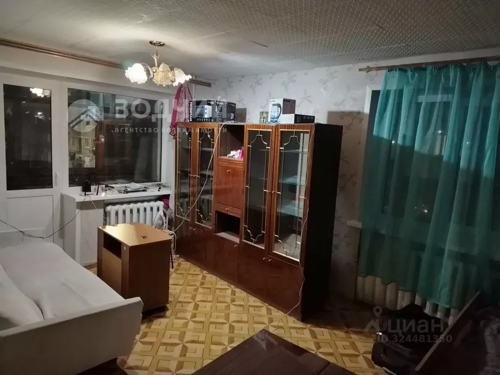 1-к кв. Чувашия, Чебоксары ул. Патриса Лумумбы, 23 (31.4 м) - Фото 1