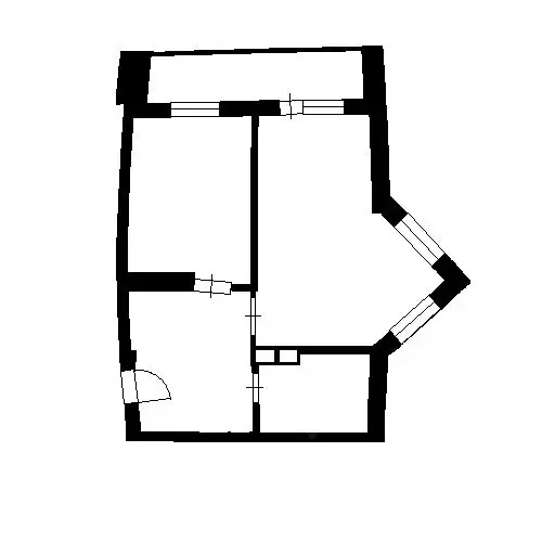 1-к кв. Нижегородская область, Нижний Новгород ул. Александра Хохлова, ... - Фото 2