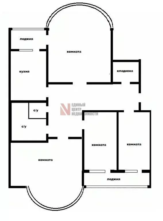 4-к кв. Тюменская область, Тюмень Елецкая ул., 3 (148.3 м) - Фото 1