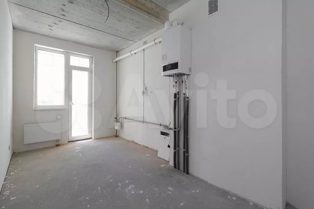 1-к. квартира, 40,4 м, 3/3 эт. - Фото 0