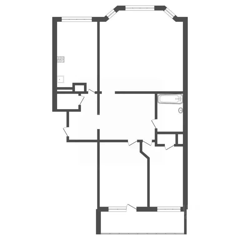 6-к кв. Тульская область, Тула просп. Ленина, 52б (230.8 м) - Фото 2