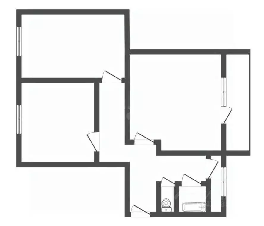 3-к кв. Воронежская область, Поворино Солнечный пер., 11 (70.0 м) - Фото 0