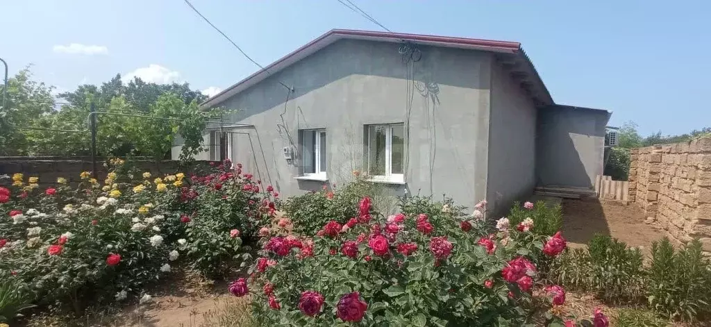 Дом в Крым, Раздольненский район, Чернышевское с/пос, с. Чернышево ул. ... - Фото 0