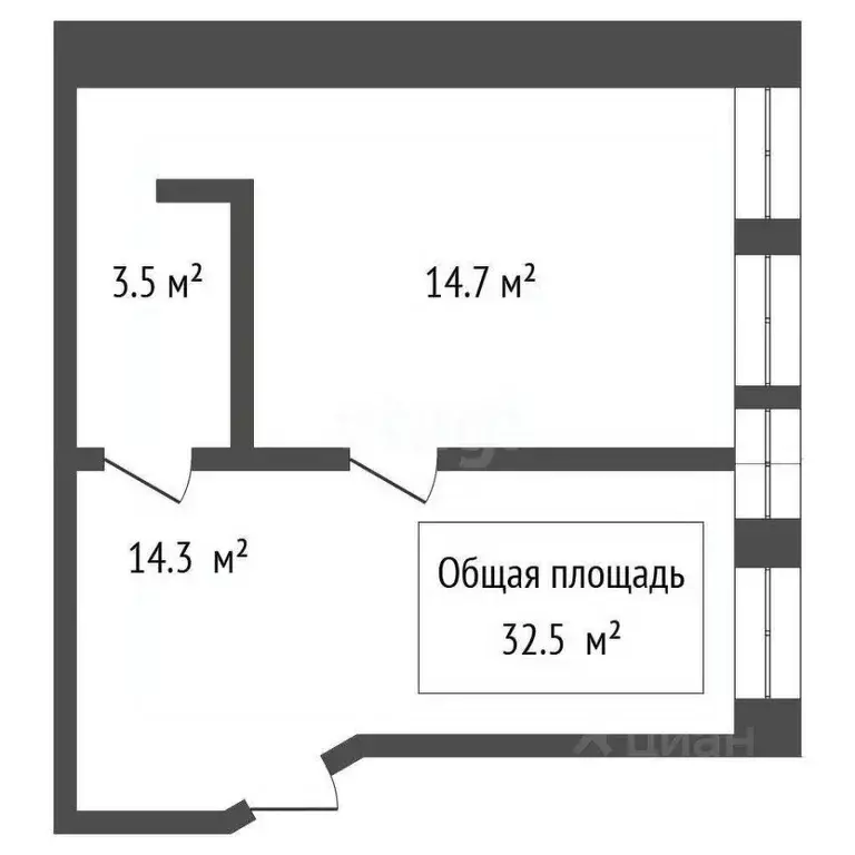 Офис в Новосибирская область, Новосибирск Красный просп., 39 (33 м) - Фото 2