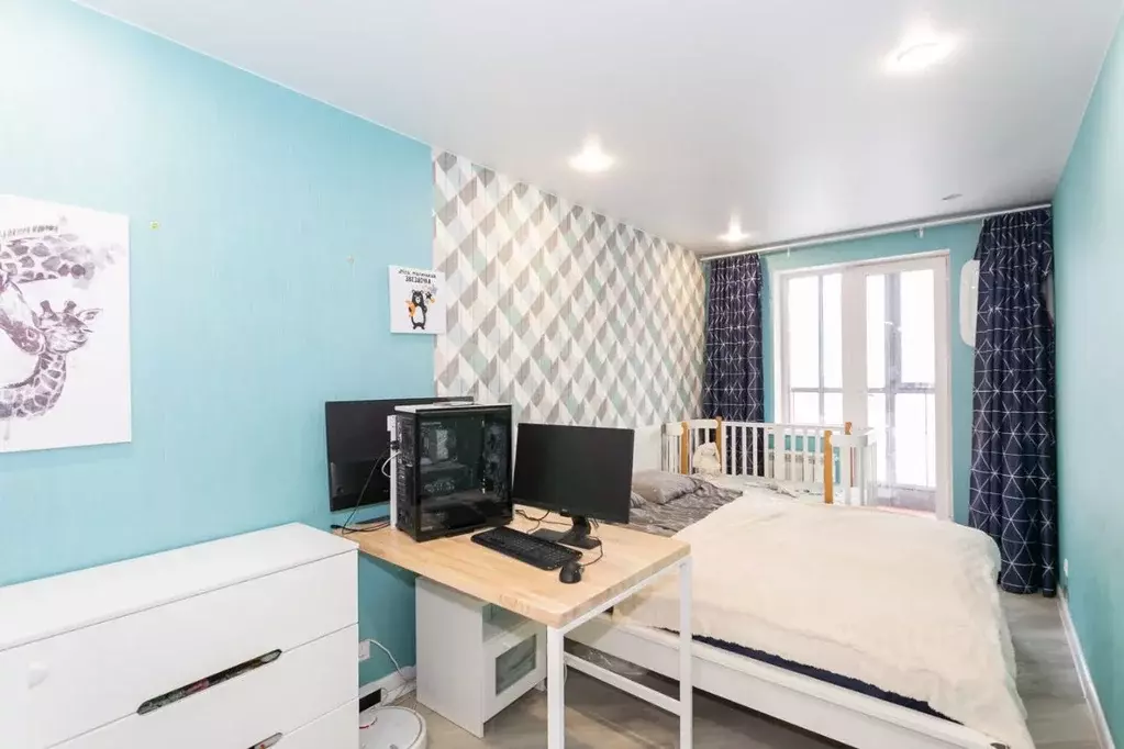 1-к кв. Новосибирская область, Новосибирск ул. Ясный Берег, 10 (42.0 ... - Фото 1