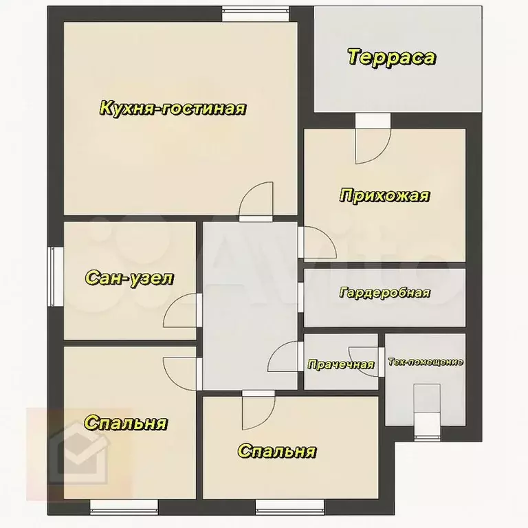 Дом 100 м на участке 5 сот. - Фото 0