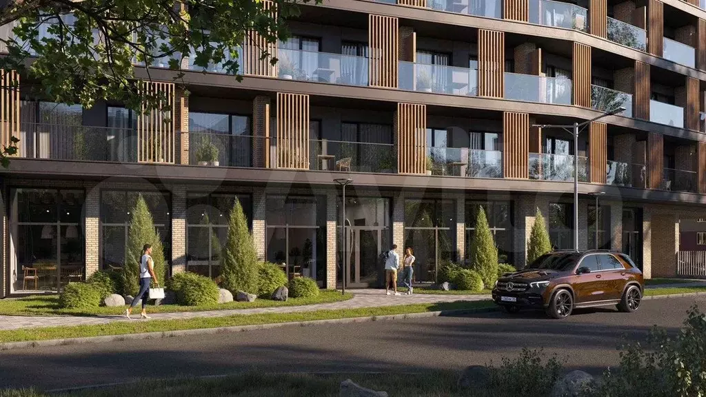 Квартира-студия, 33,5 м, 2/5 эт. - Фото 1