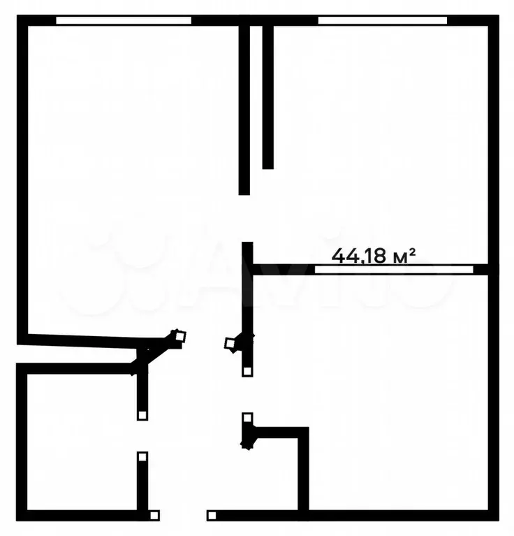 2-к. квартира, 48 м, 3/10 эт. - Фото 0