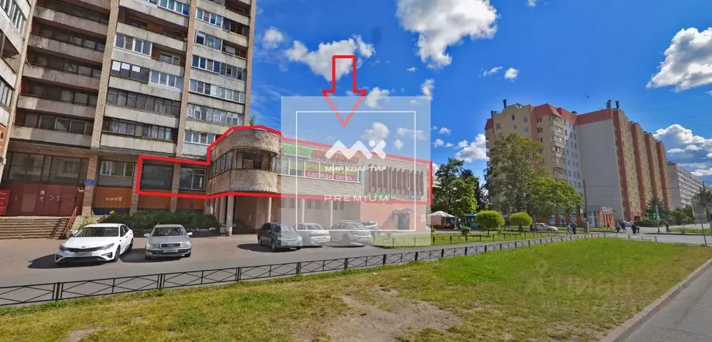 Помещение свободного назначения в Санкт-Петербург ул. Генерала ... - Фото 1