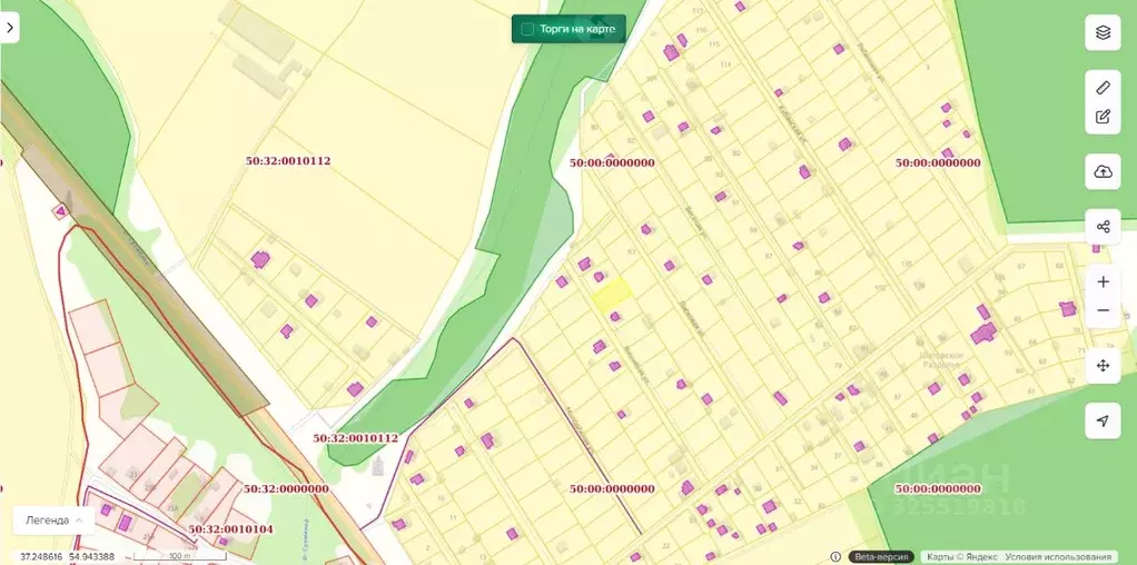Участок в Московская область, Серпухов городской округ, СТСН Лесная ... - Фото 0