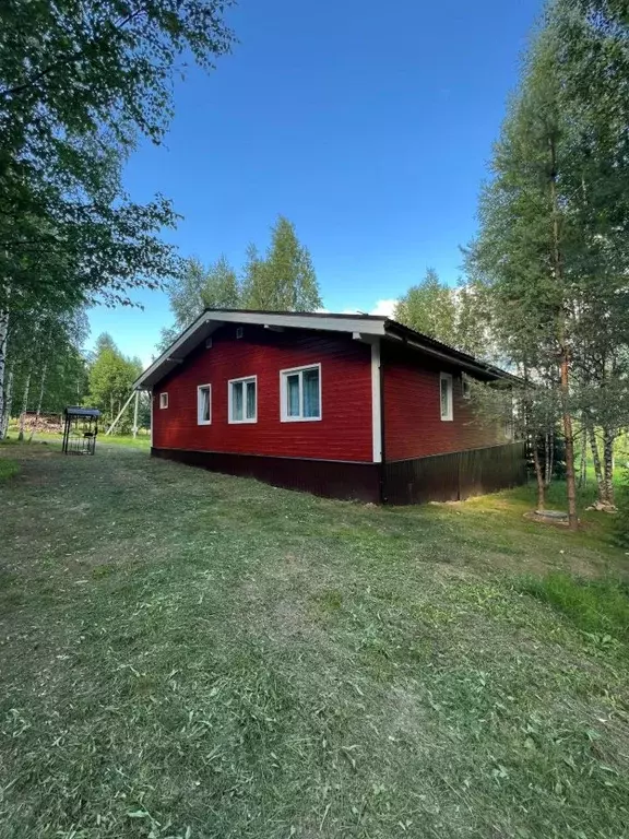 Дом в Новгородская область, Любытинское с/пос, д. Бор 129 (195 м) - Фото 0