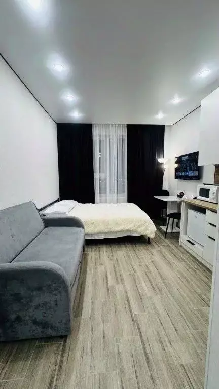 1-к кв. Тюменская область, Тюмень ул. Республики, 205к1 (25.0 м) - Фото 2