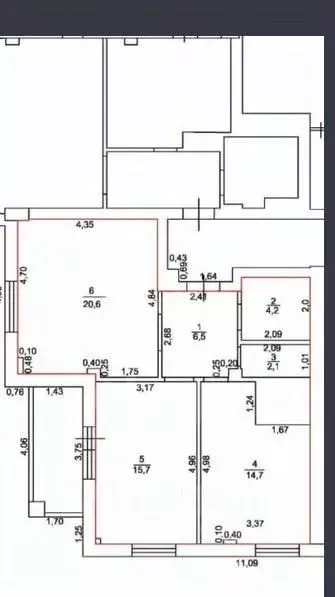2-к кв. Оренбургская область, Оренбург Просторная ул., 23/3 (63.8 м) - Фото 1