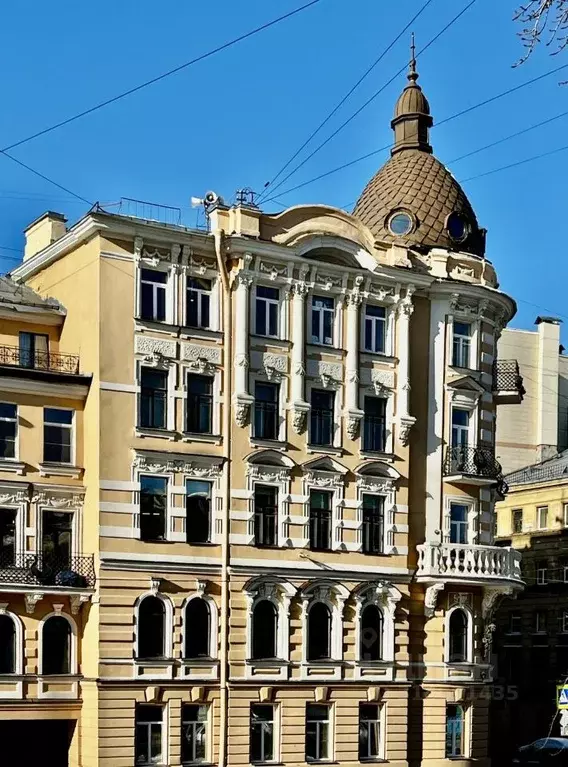 2-к кв. Санкт-Петербург Зверинская ул., 17б (49.2 м) - Фото 0